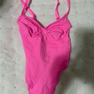SKIMS Pink Shapewear Bodysuit